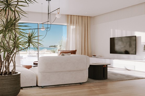3 BR Twin-Villa with Sea view Blanca